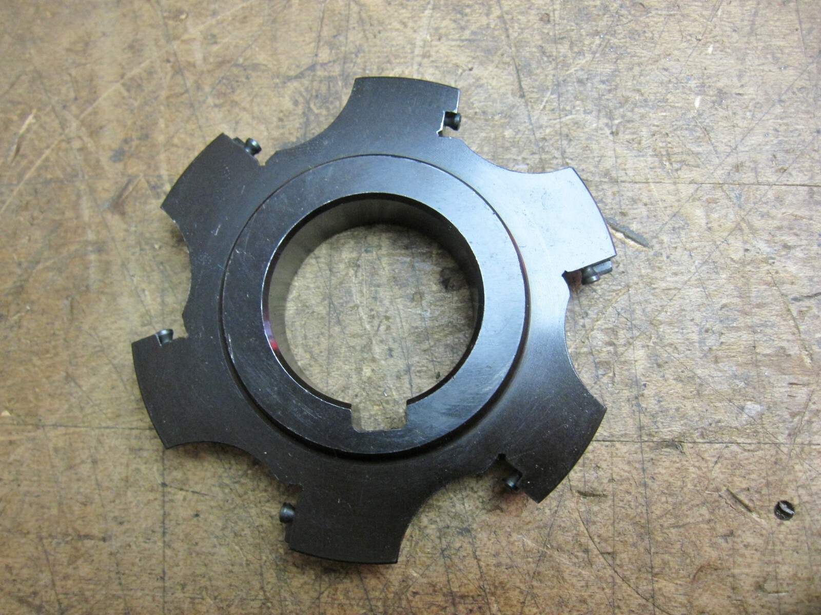 Sandvik 431-240242 N38 3-1/8″ X 1/4″ 6 insert indexable slot mill cutter 1-1/2″