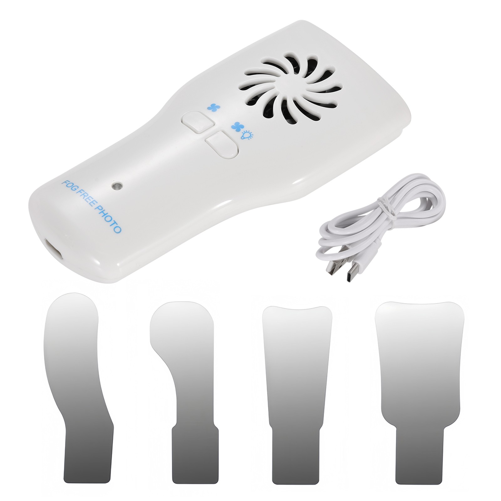Dental Occlusal Mirror Fog Free LED Intra Oral Photo System 4 Mirrors Anti-Fog