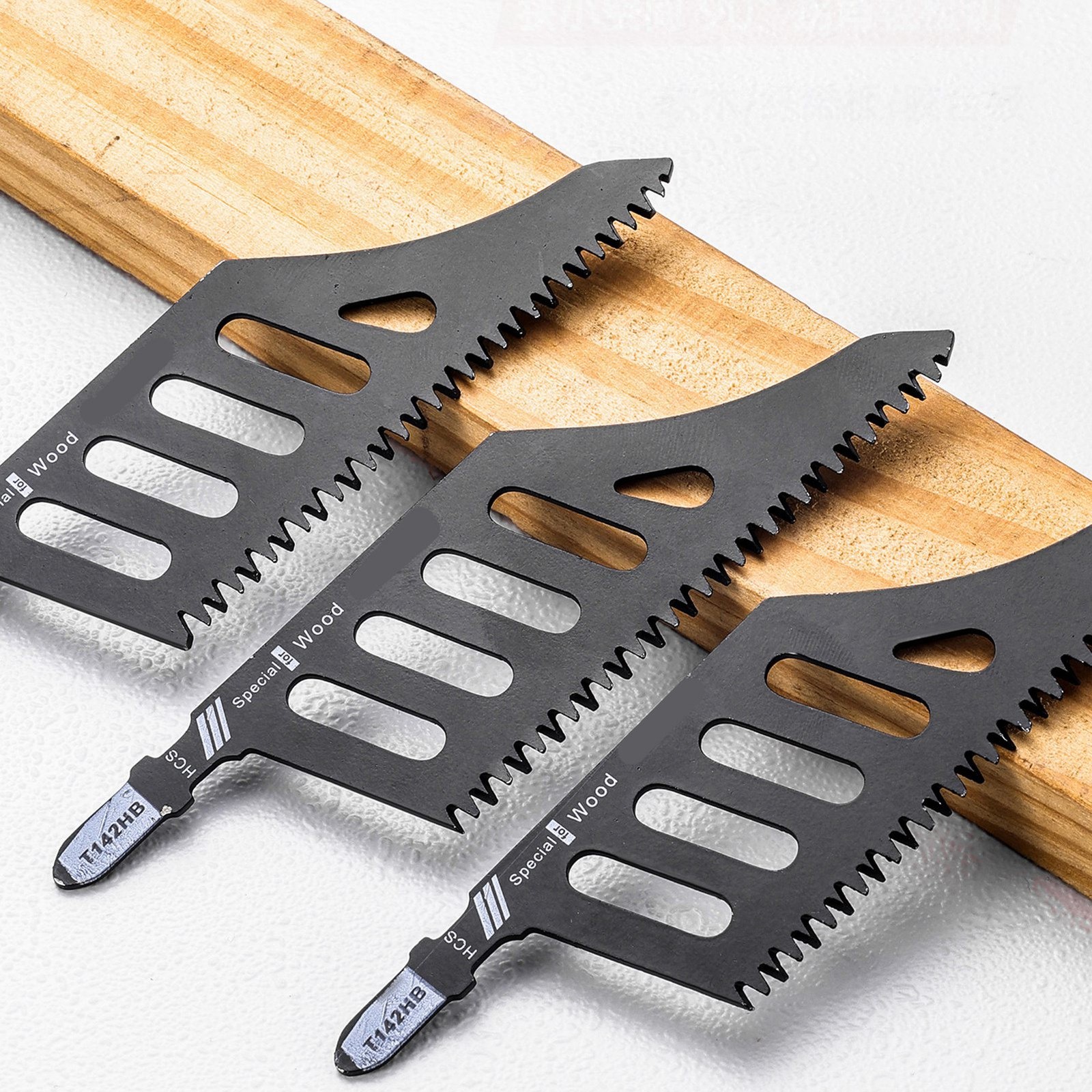 5 Pcs Flush Cutting Jigsaw Blade High Carbon Steel Irregular Curve Saw Blad Fit