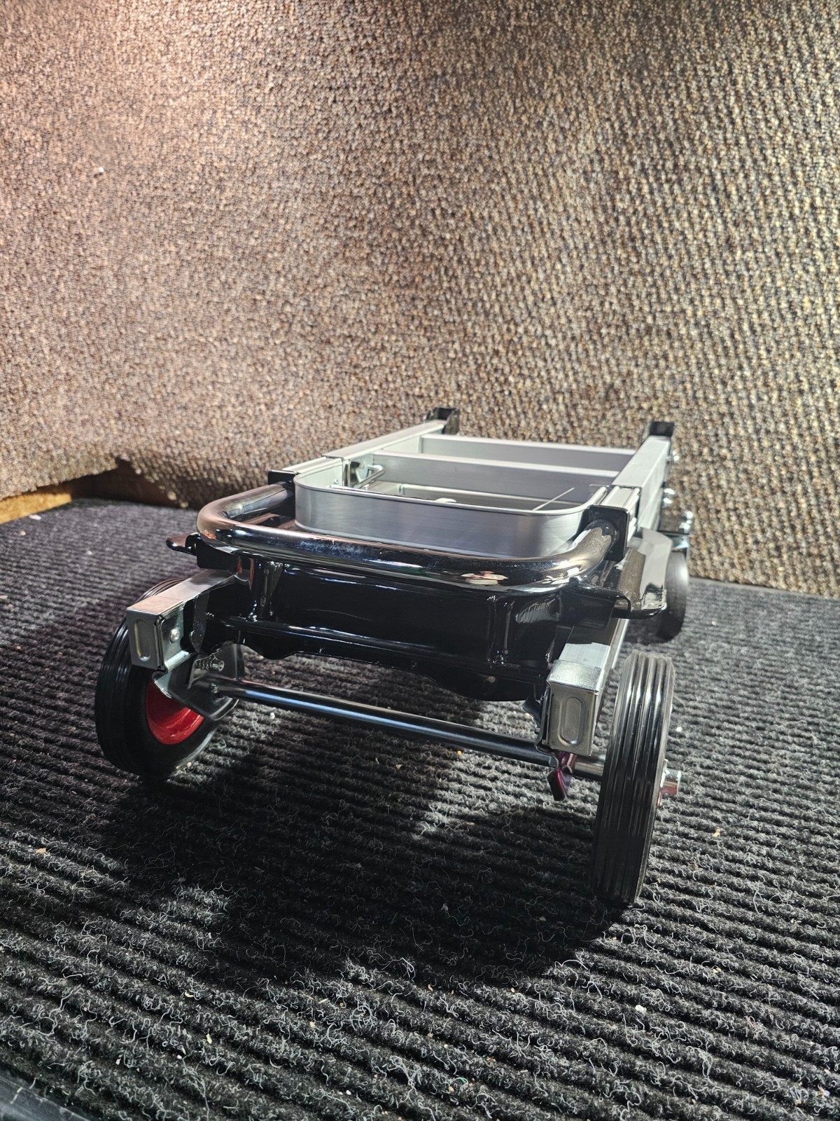 VEVOR Aluminum Hand Truck 2 in 1 Folding Dolly Cart 400 lbs Capacity Heavy Duty