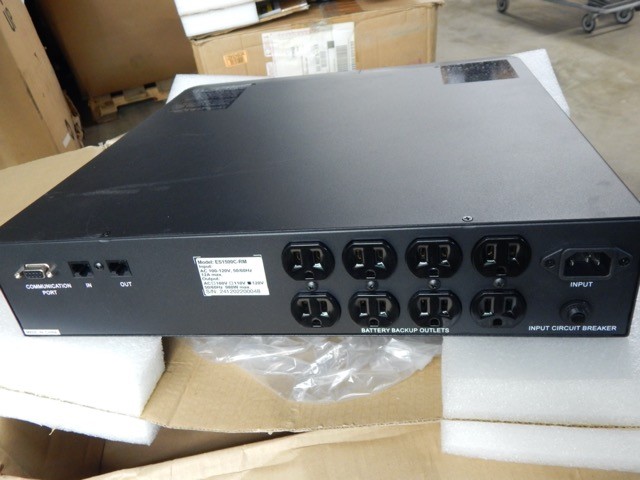 Opti-UPS ES1500C-RM – 980W 1400VA Enhanced Series 8-Outlet Line