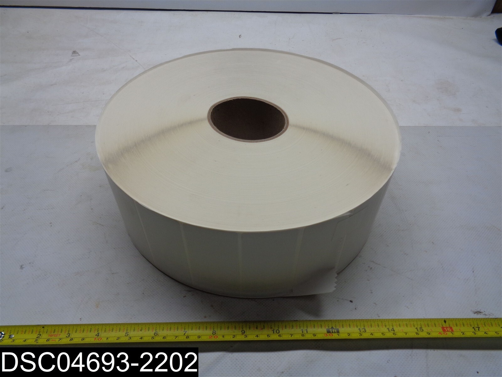 QTY=10,000 Labels (2 Rolls X 5000) White 4″ X 1.875 ” Labels 3 Inch Core