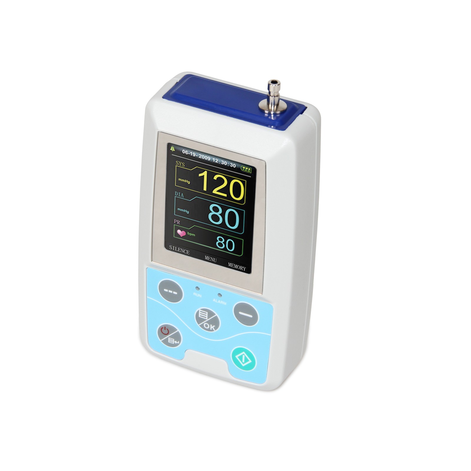 1PCS ABPM50 24 Hours Ambulatory Blood Pressure Patient Monitor NIBP Pr USB FDA Q