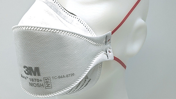 3M Aura 1870+ 20 Protective Face Masks NIOSH Approved N95 Particulate Respirator
