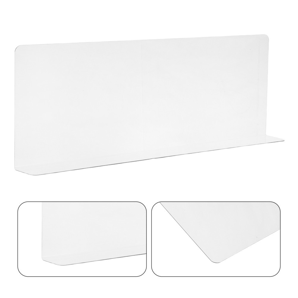 Acrylic Water Shield Sink Back Splash Guard Kitchen for Bathroom