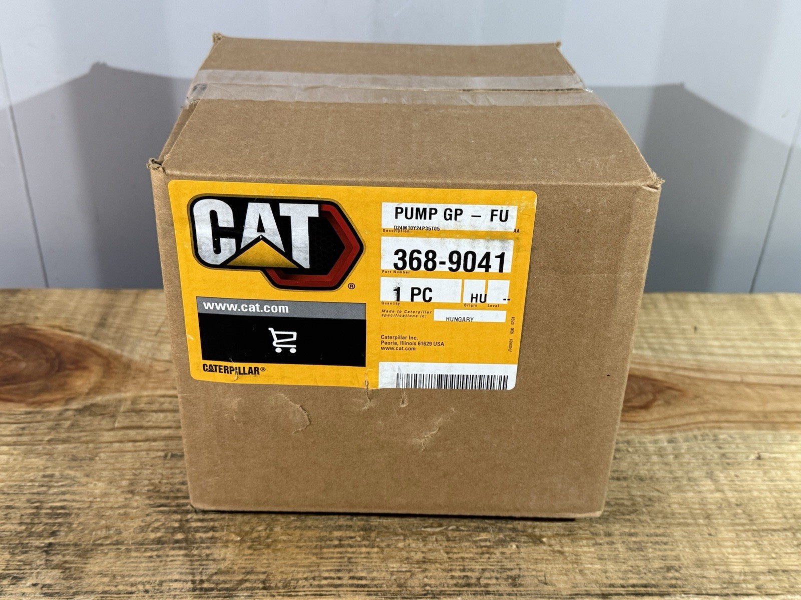 New Caterpillar 368-9041 Fuel Injection Pump 20R-4782 C6.6 C7.1 24 Volt