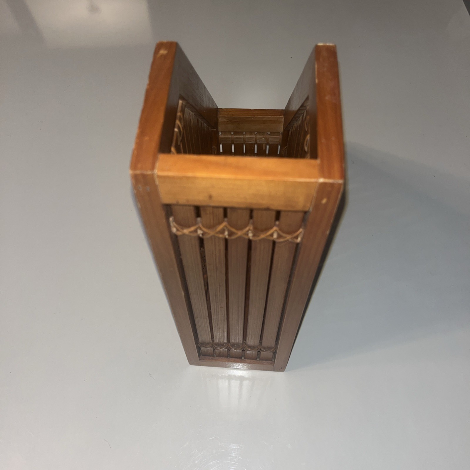 Bamboo File Holder & Office Product Organizer, Magazine Holder