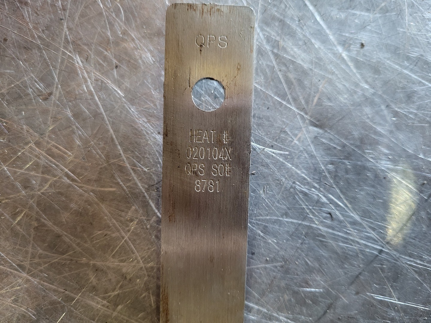 10″ 300 Orifice Plate 6.50 Inlet