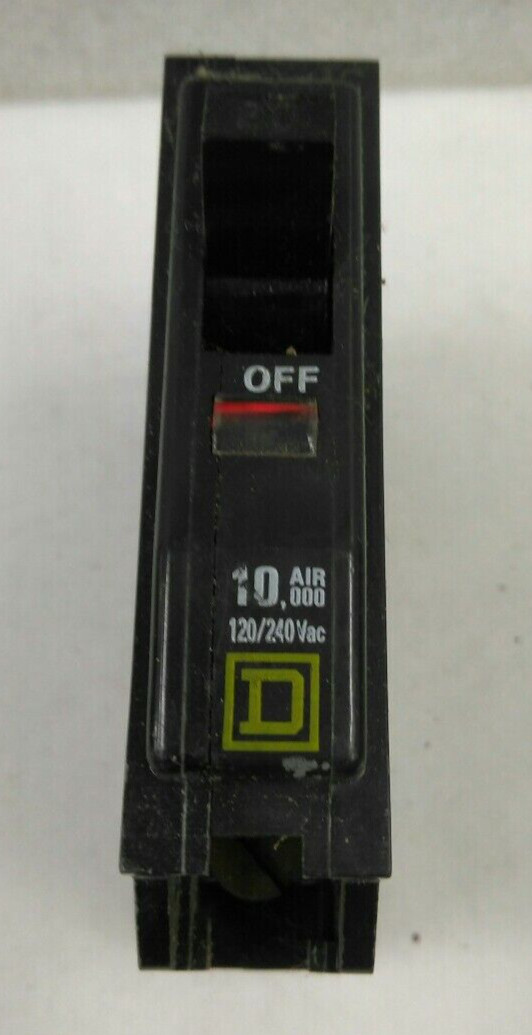 Square D /BREAKER QO120/ 1Pole /20A/ 120-240VA /10KA PLUG-IN NEW STY/USE(49C3UP