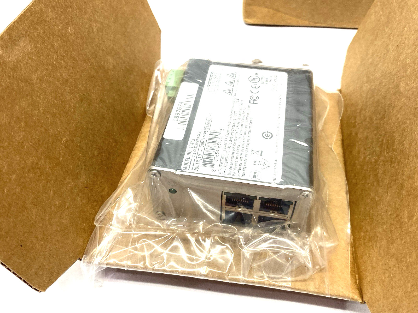 HMS Networks, Red Lion 104TX N-Tron® Unmanaged 4-port Ethernet Switch