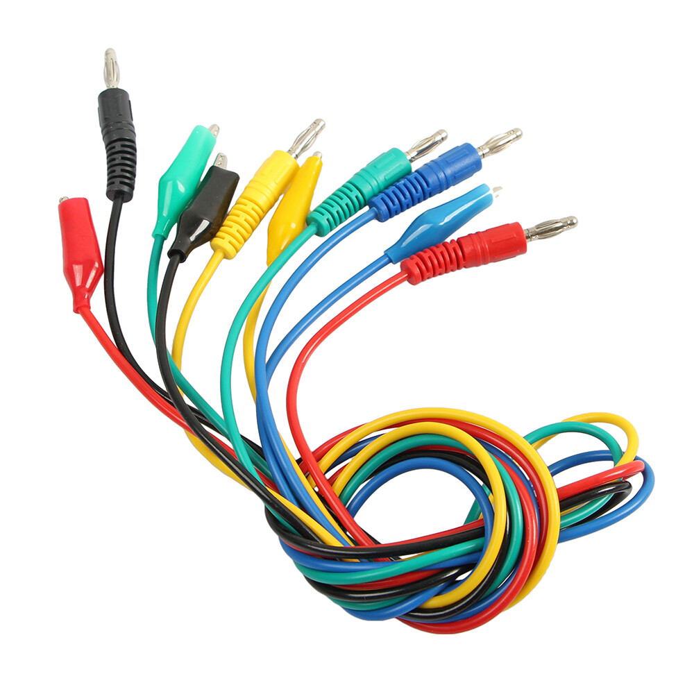 22pcs Automotive Back Probe kit Multimeter Test Leads Alligator Clips Wire Tool