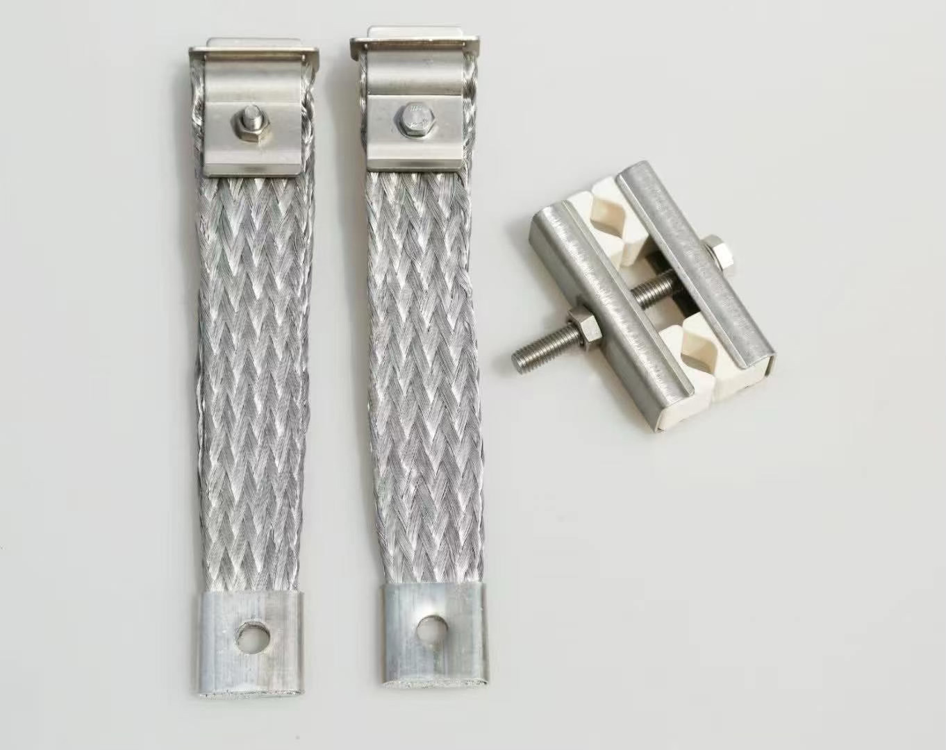 MoSi2 Heat Element Strap Set-2 single hoops with one clamps