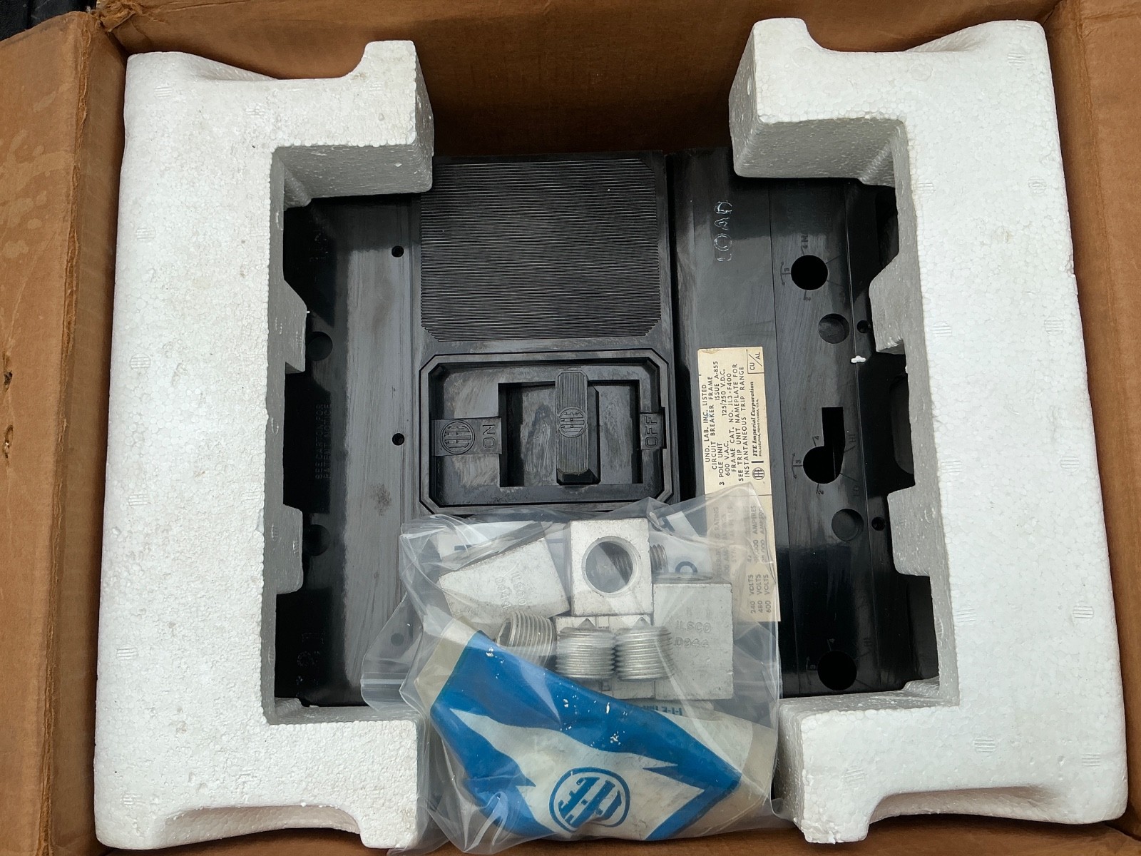ITE JL3-F400 Circuit Breaker 3-Pole, 600v, 400a
