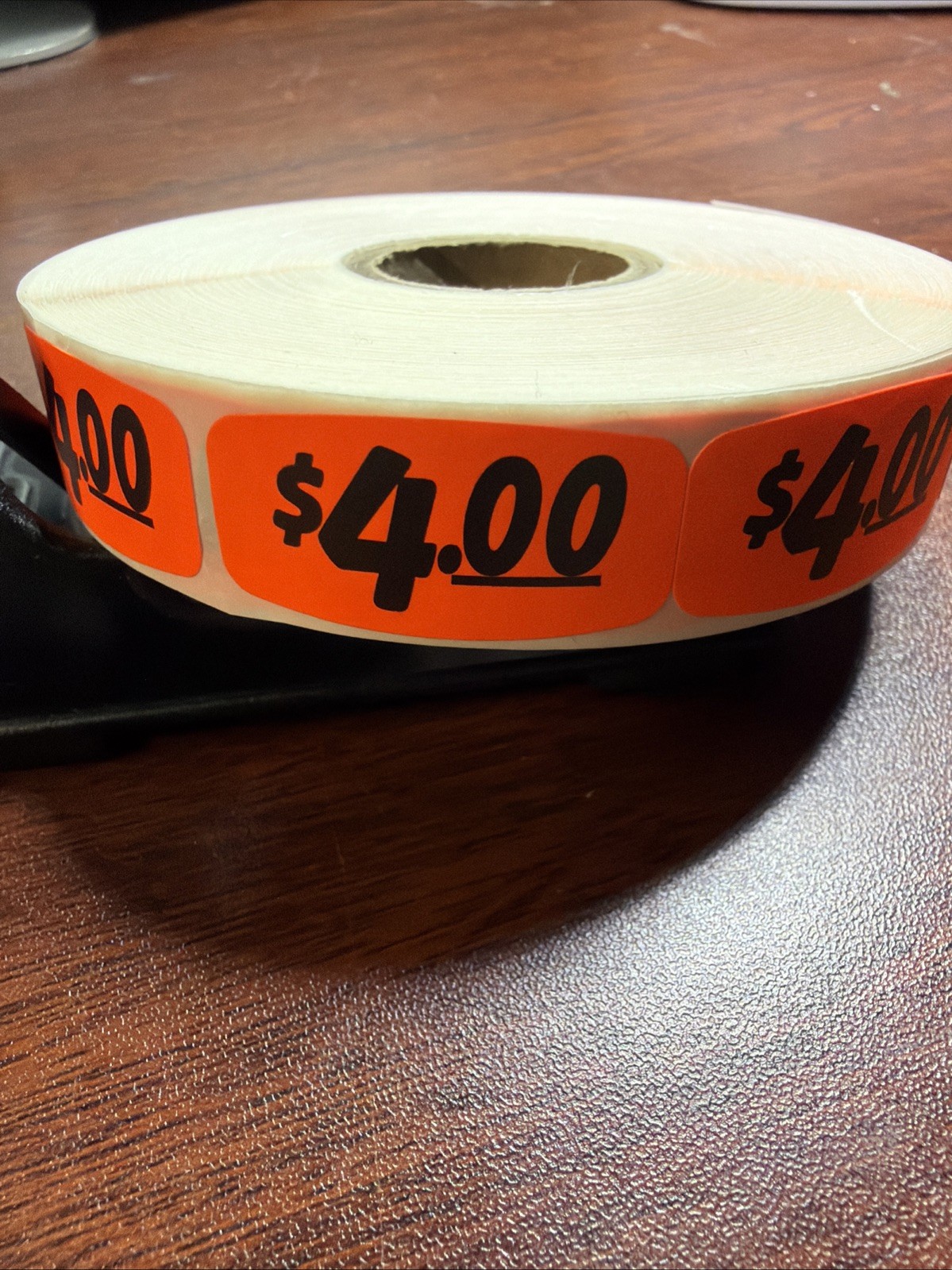 1000 each Price $4.00 Food Labels Fl Red Black Stickers Decals