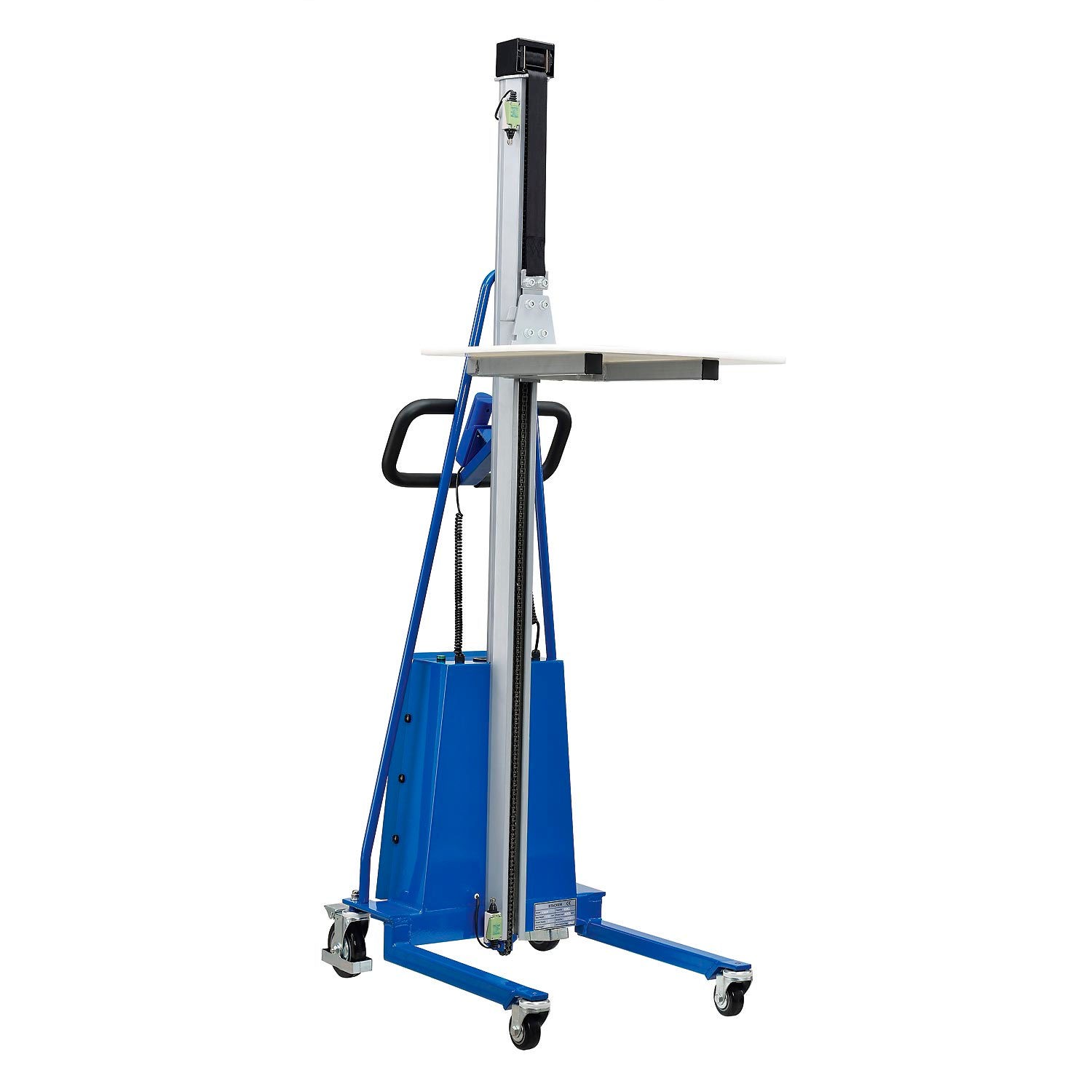 Office Work Positioner Lift Truck Battery Powered 220 Lb. Capacity
