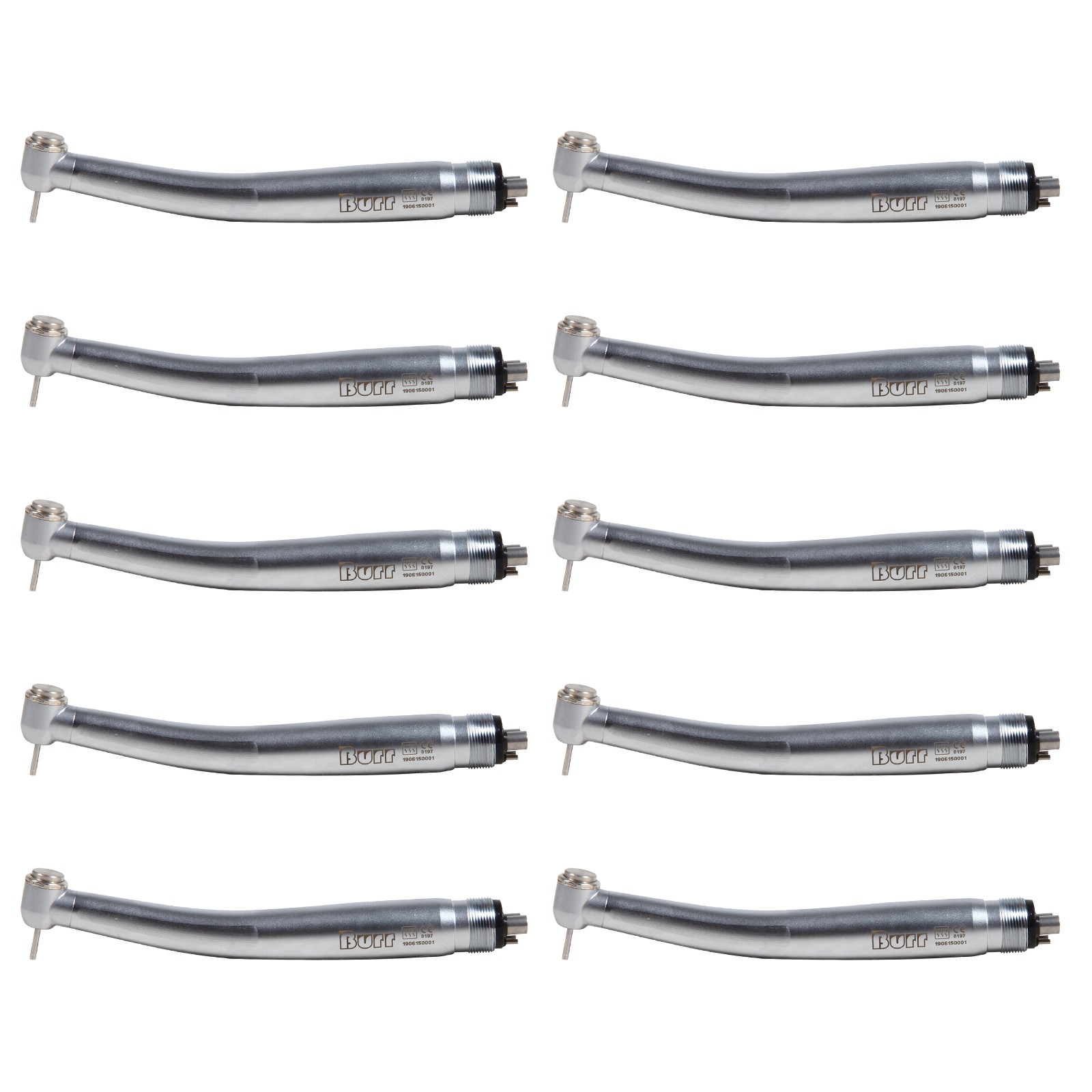 10X High Speed Handpiece 4 Holes Turbine 3-Spray U3BM Turbina Dental Handpieces