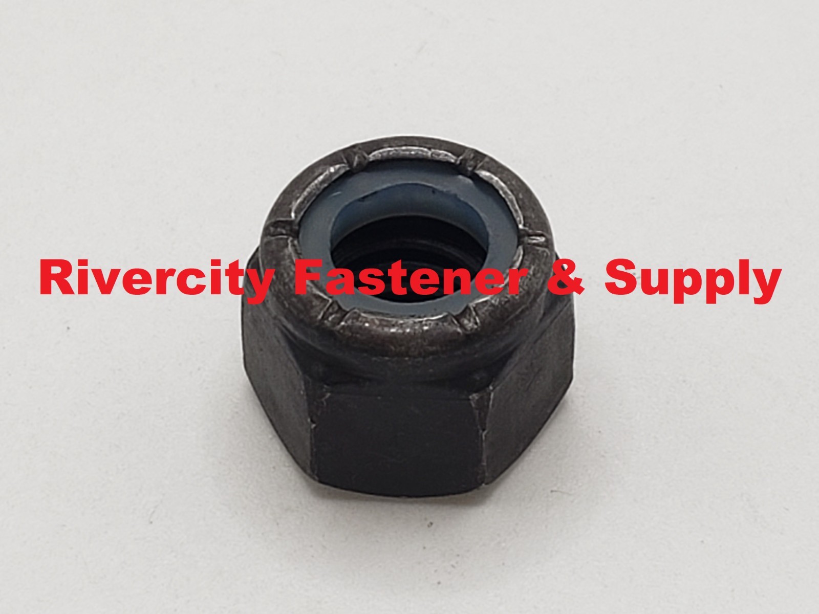 1/2-13 Grade 8 Lock Nuts 1/2×13 Stop Lock Nut 1/2 x 13 Locking Nut Black