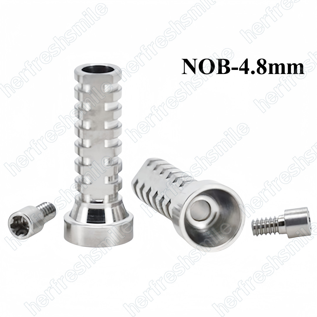 ⌀4.8mm Dental Titanium Cylinder Multi Unit Temporary Abutment Ti MU Lab Fits Nob