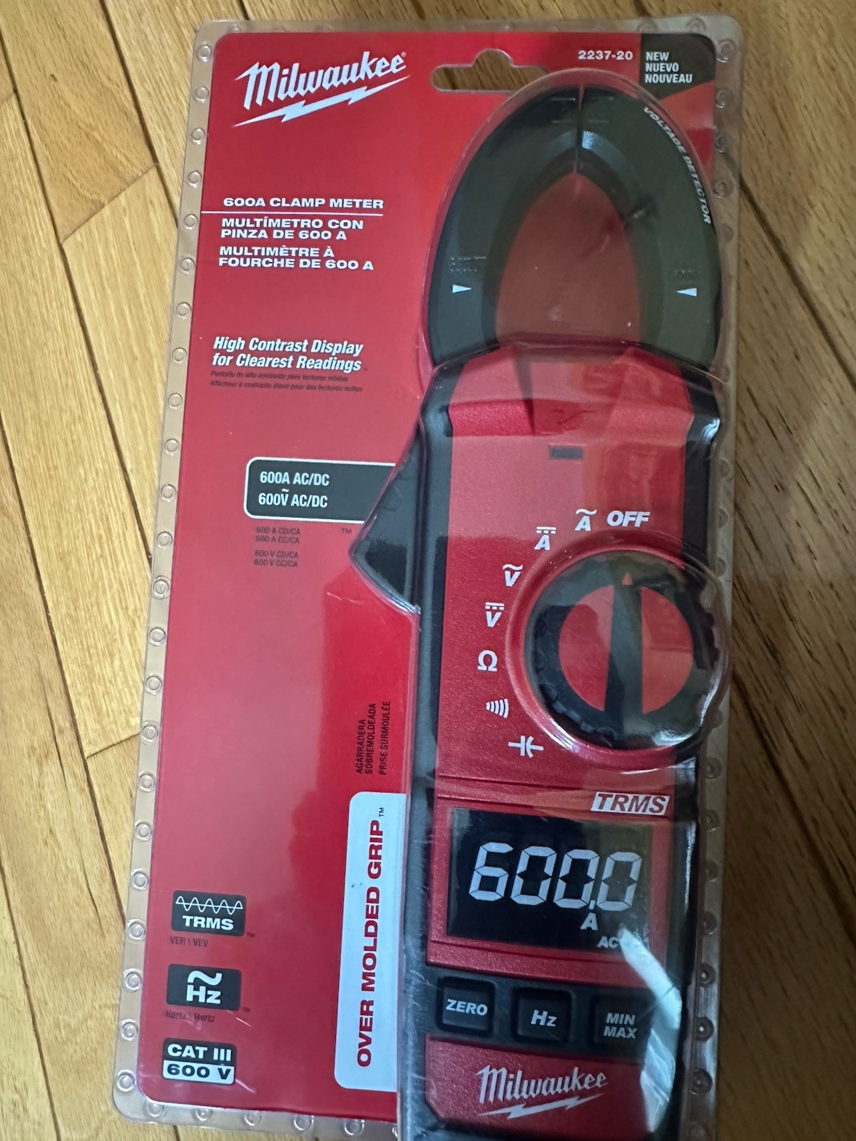 2 MILWAUKEE 600A CLAMP METER HVAC/R 2237-20