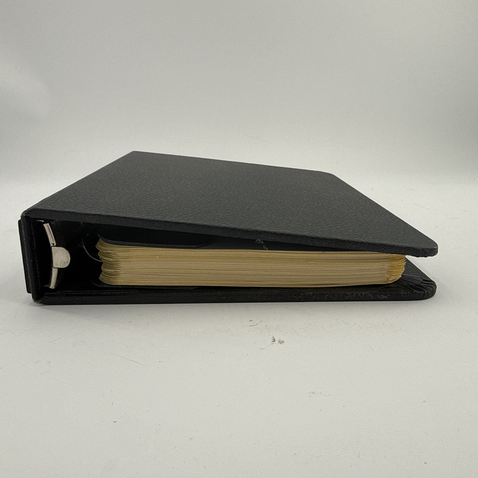 Vtg 3 Ring Loose Leaf Binder Stationary Aico Hard Cover Ledger Book NOS