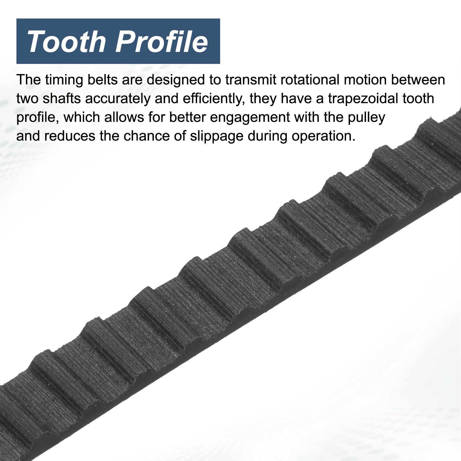 4 90XL 025 Distribution Belts for 45 Tooth, 0.20″ Pitch