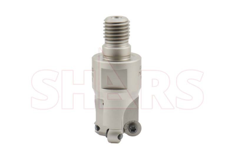 SHARS 1-1/4″ 3 Flute Round Coolant Thru Indexable End Mill Head RCKT Insert ![