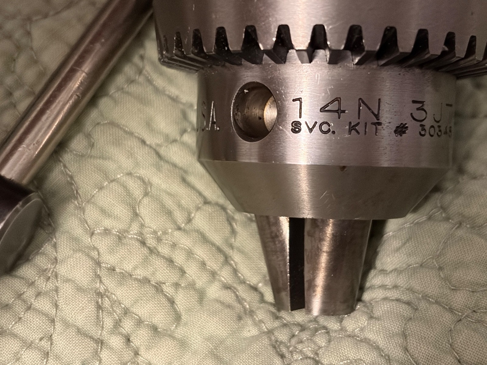 JACOBS 14N 3JT Heavy Duty BB Super Chuck 0-1/2 (0-13mm) x 1″ Shank & Key Plus