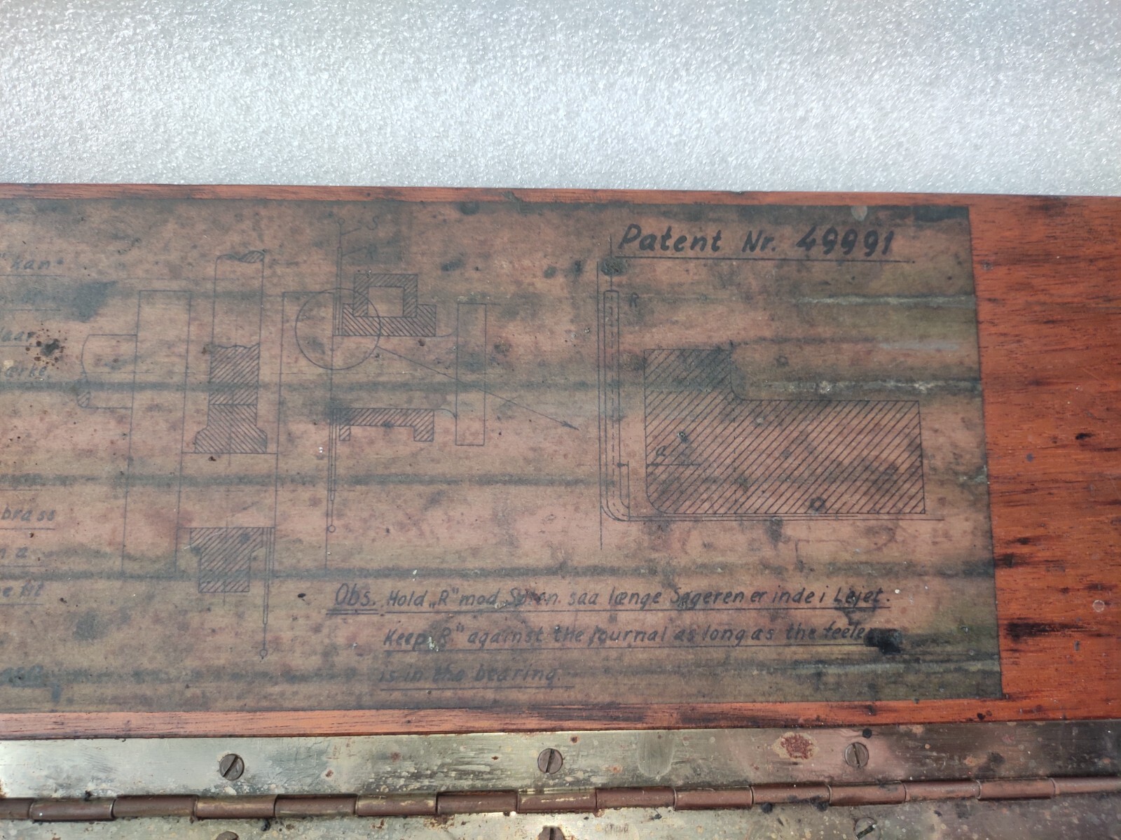 Viggo A.Kjaer 49991 Bearing Feeler Gauge 0.1 To 0.5