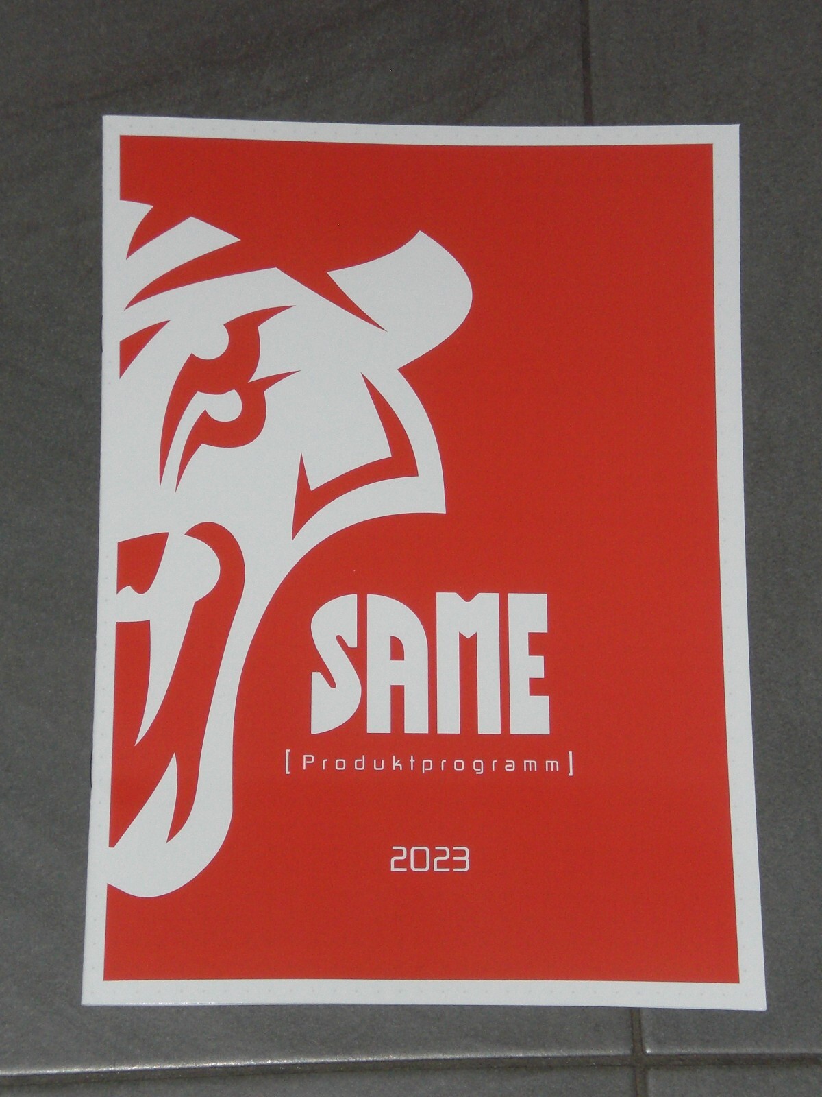 SAME Traktoren PRODUKTPROGRAMM 2023 Prospekt von 11/2022 ( SLH 182 )