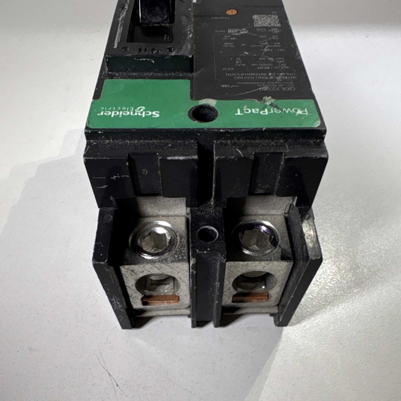Square D PowerPacT QDL22200 2-Pole 200A Circuit Breaker, 201-250V