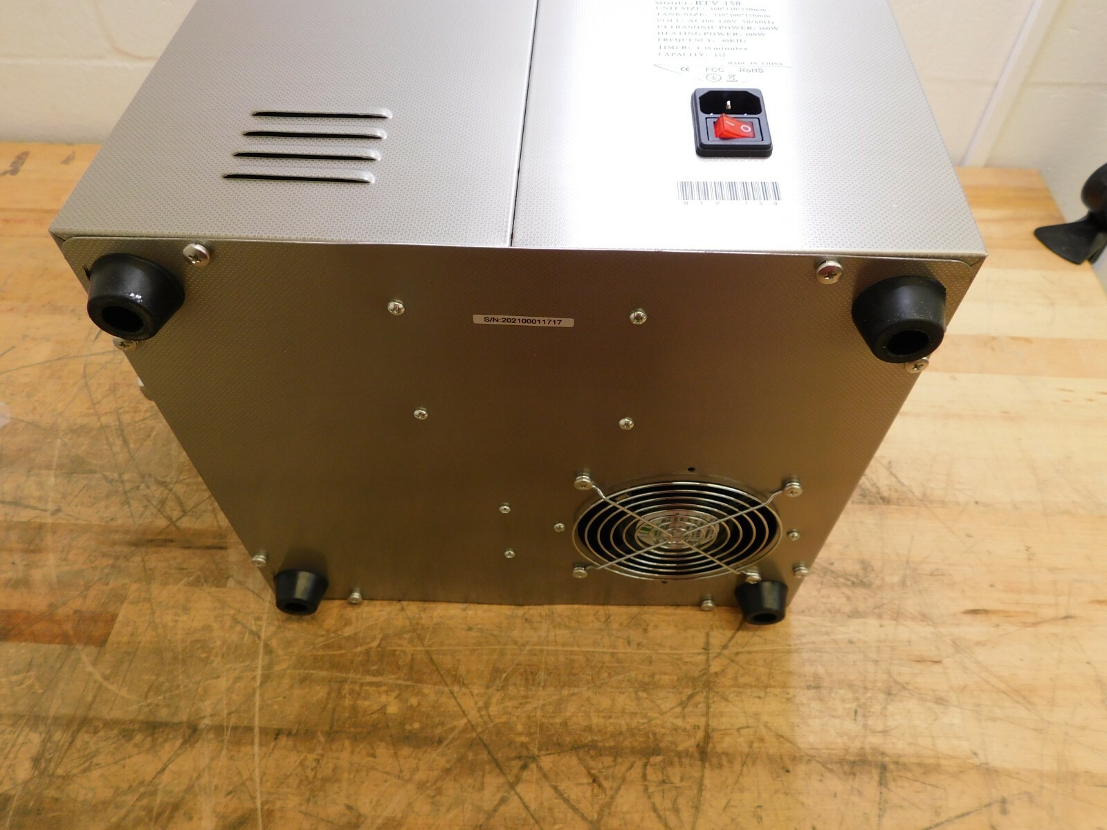 Graymills 4 Gal Bench Top Water-Based Ultrasonic Cleaner BTV-150