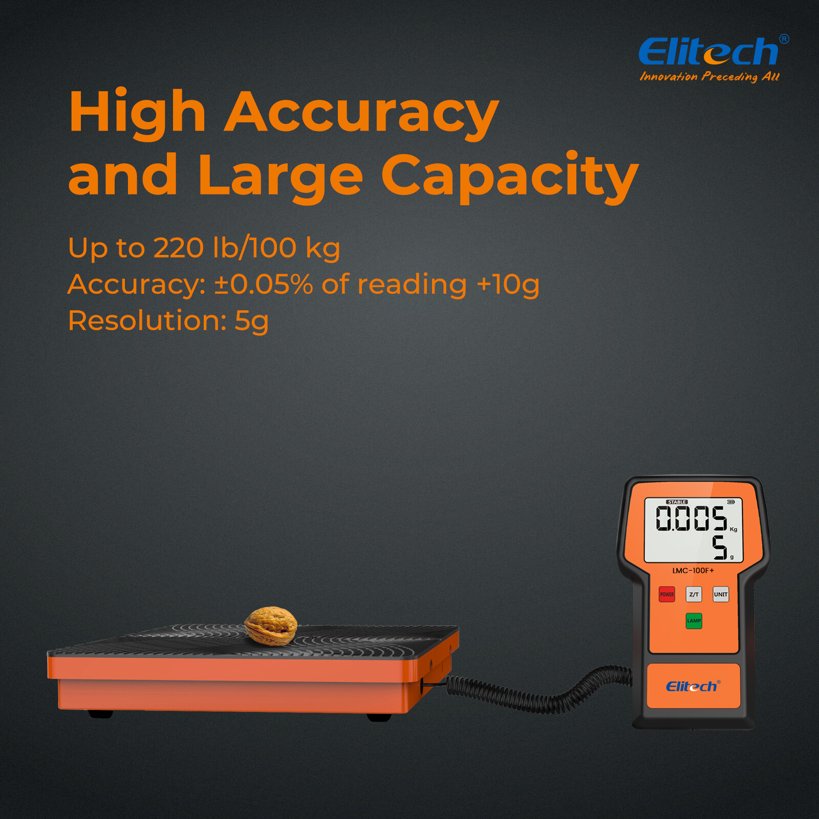 Elitech EMG-40V Digital Manifold Gauge +ILD-200 Leak Detector+LMC-100A+Scale