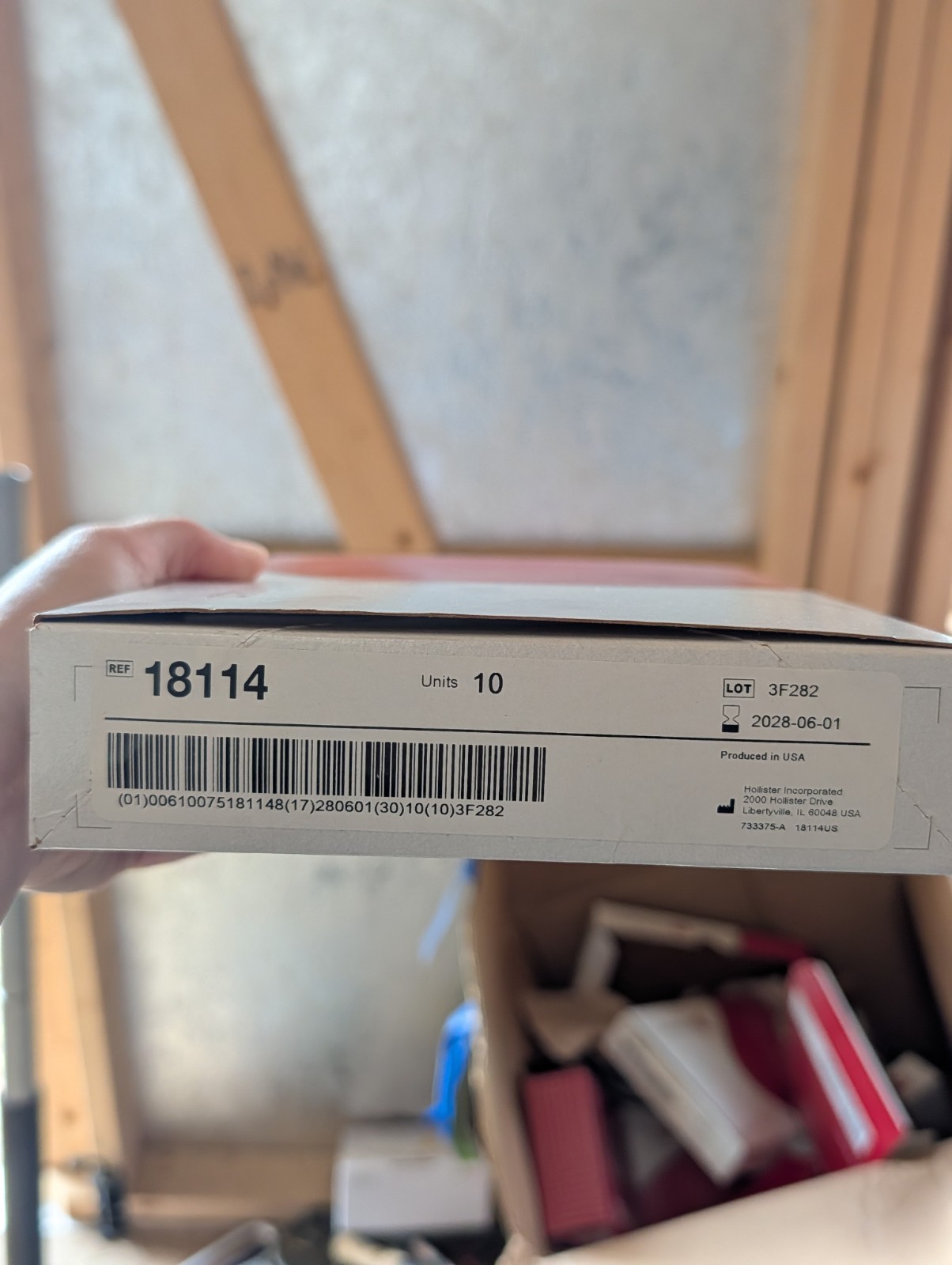 Hollister New Image 18114 2-Piece Drainable Ostomy Pouch 70mm Box of 10