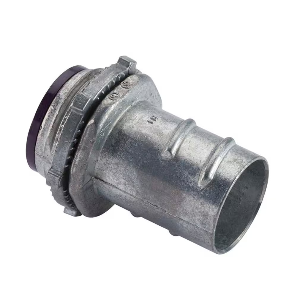 3/4 In. Flexible Metal Conduit (FMC) Screw-In Insulated Throat Connector (5-Pack
