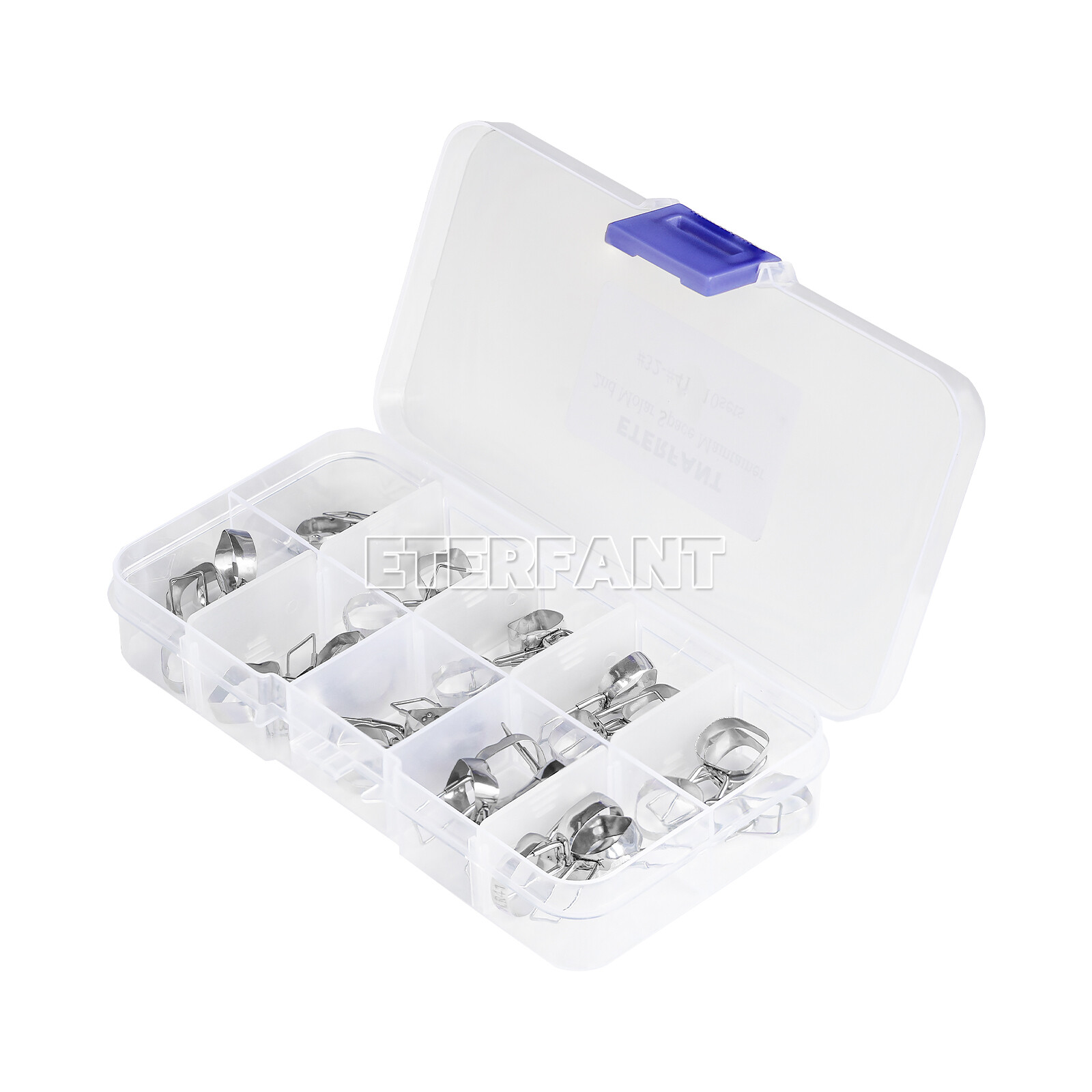 40PCs ETERFANT Dental 2nd Molar Space Maintainer Brace Preformed Band & Loop