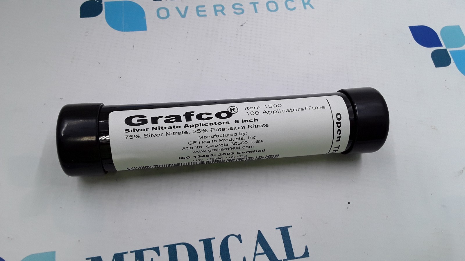 Grafco 100 Applicator 6″ Sticks/Tube 12 Tubes/box Item 1590 Expired.