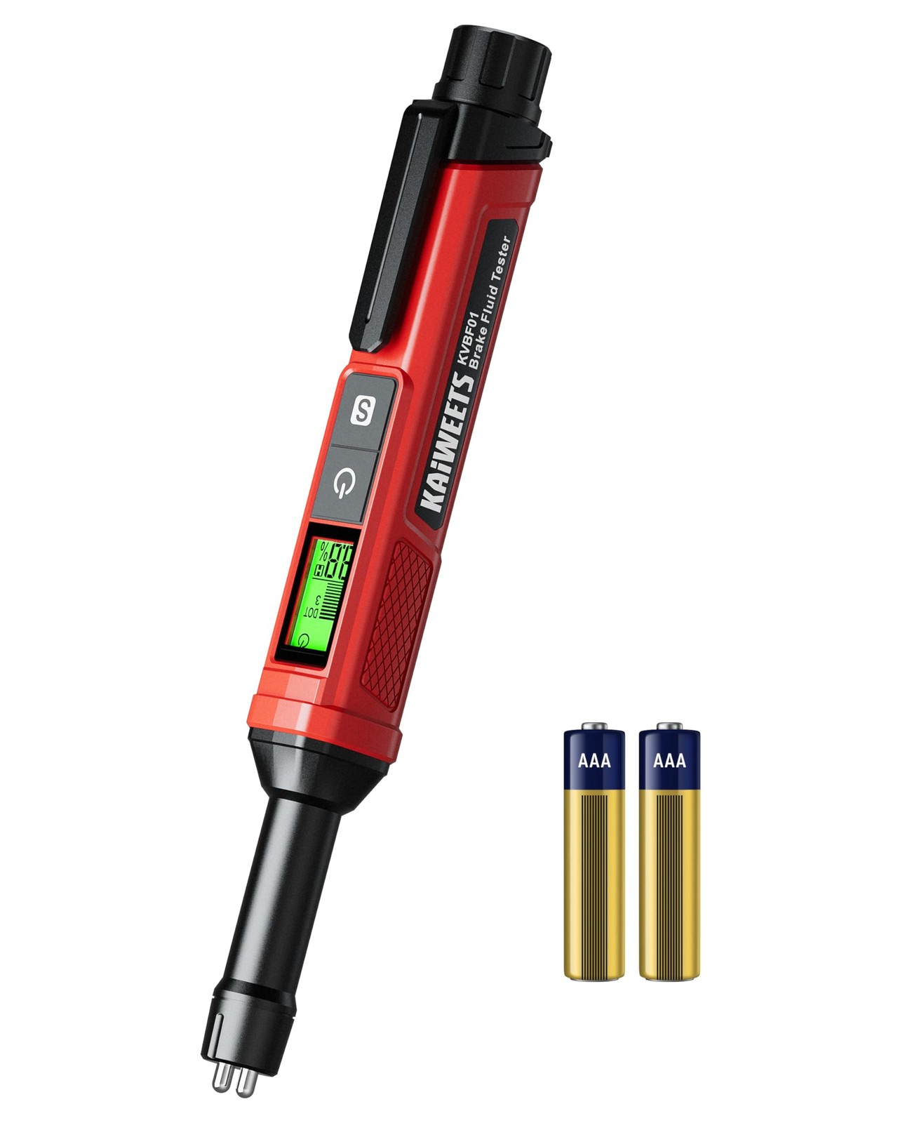 Brake Fluid Tester Pen – High Precision Moisture Tester with Buzzer Alarm