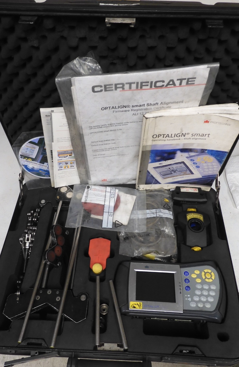 Pruftechnik Optalign Smart Laser Shaft Alignment Tool ALI 12.200 – QA70