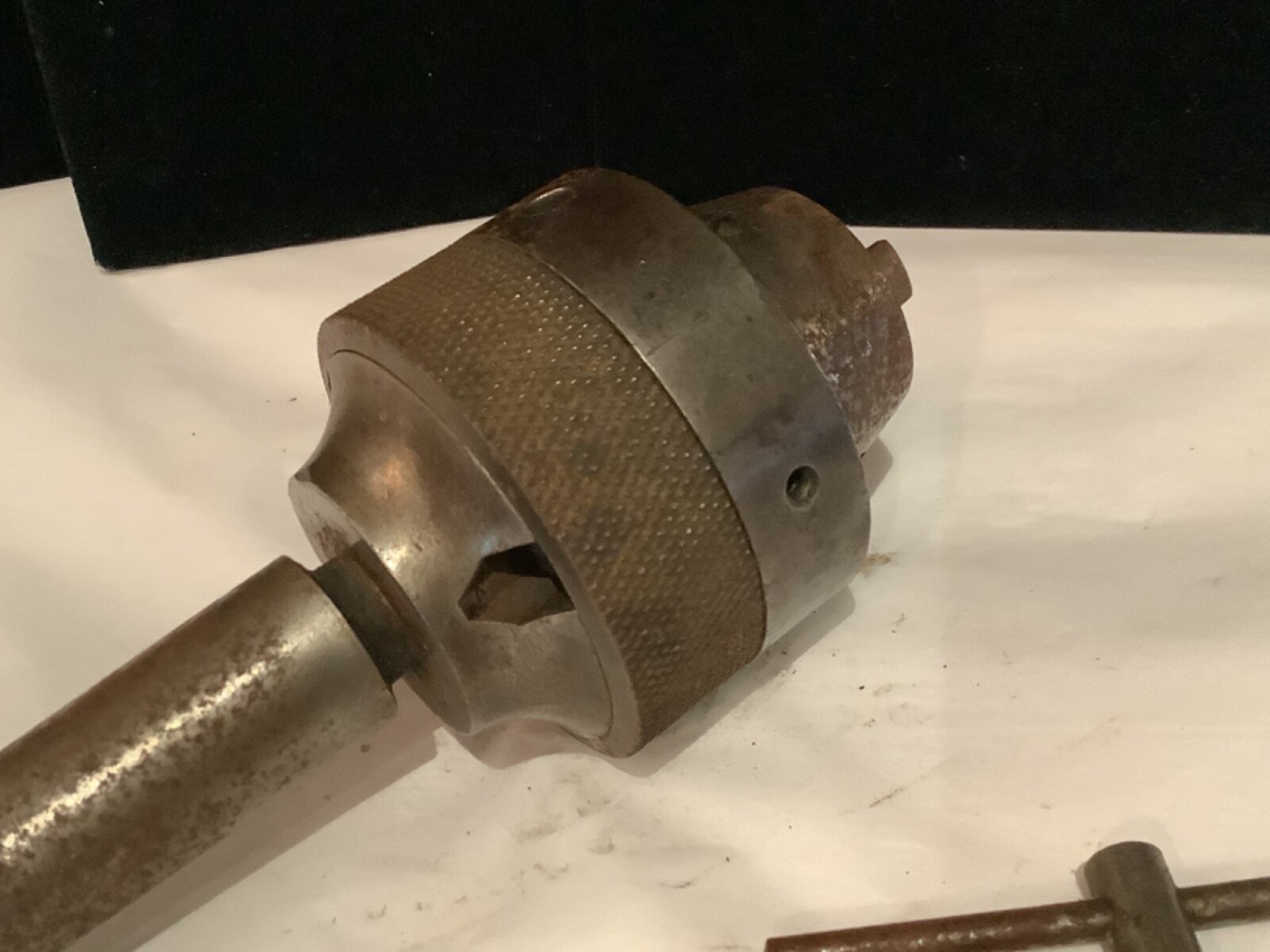 AUTHENTIC SIGNED SKINNER CHUCK CO. NO 23 GEARED PATTERN NEW MODEL DRILL CHUCK NR