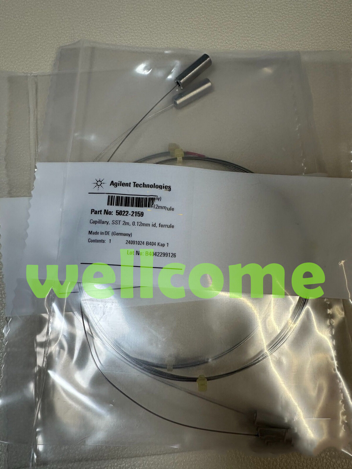 New Agilent 5022-2159 current limiting capillary tube Fast Shipping via