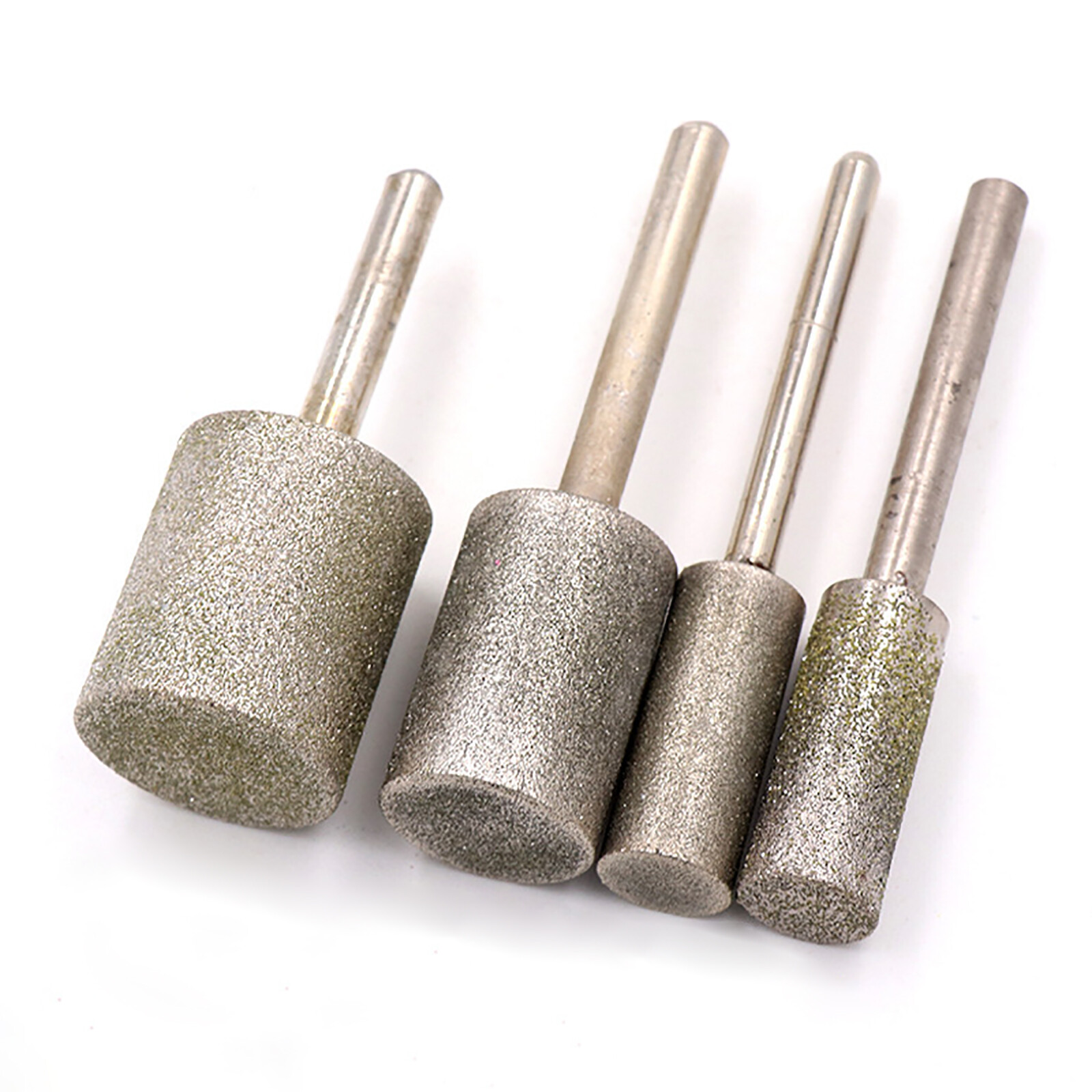6mm-25mm Diamond Burr Grinding Head Bit 6mm Shank For Dremel Rotary Cylinder