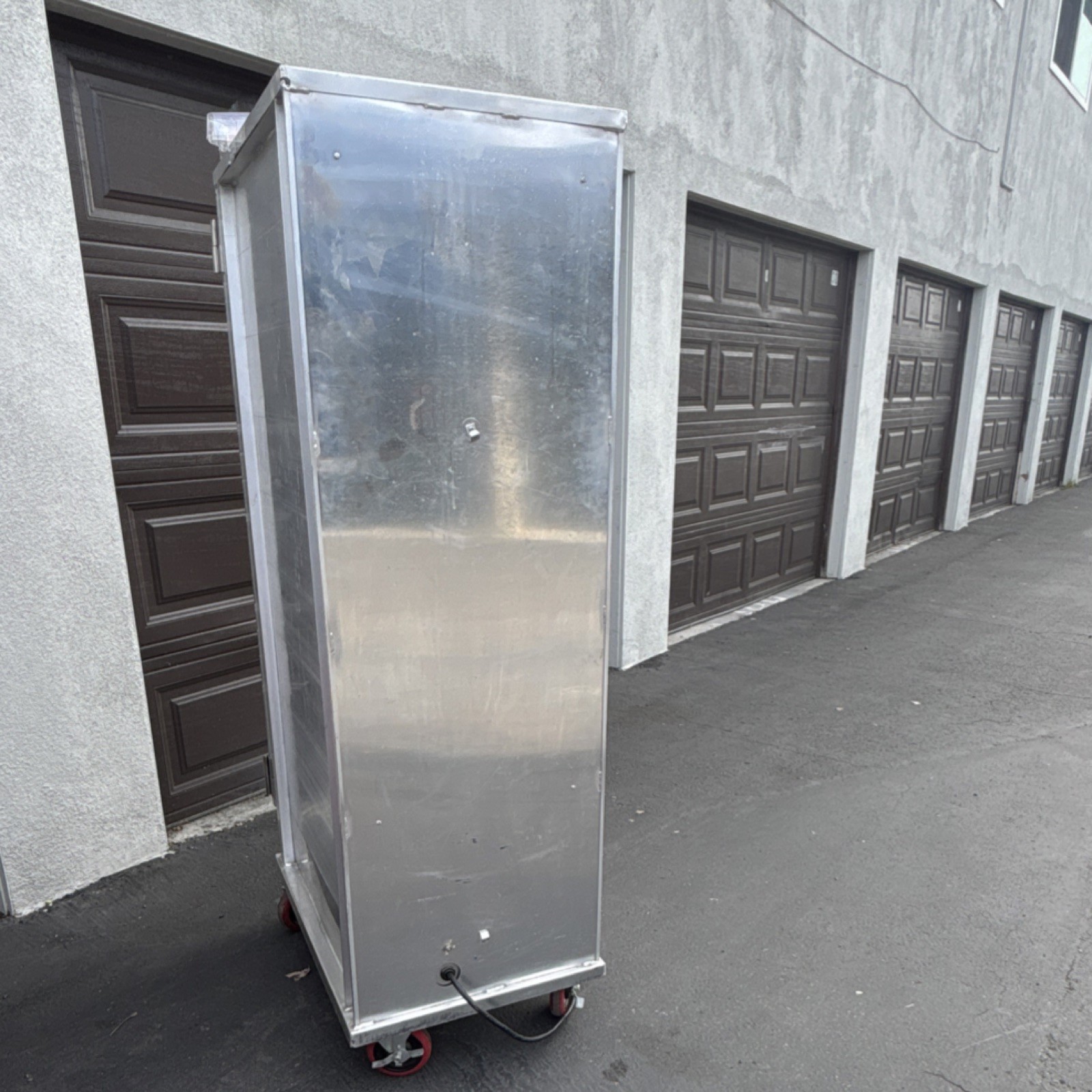 Win-Holt Full Height Dough Proofing Cabinet Clear Door Insulated Lip Load