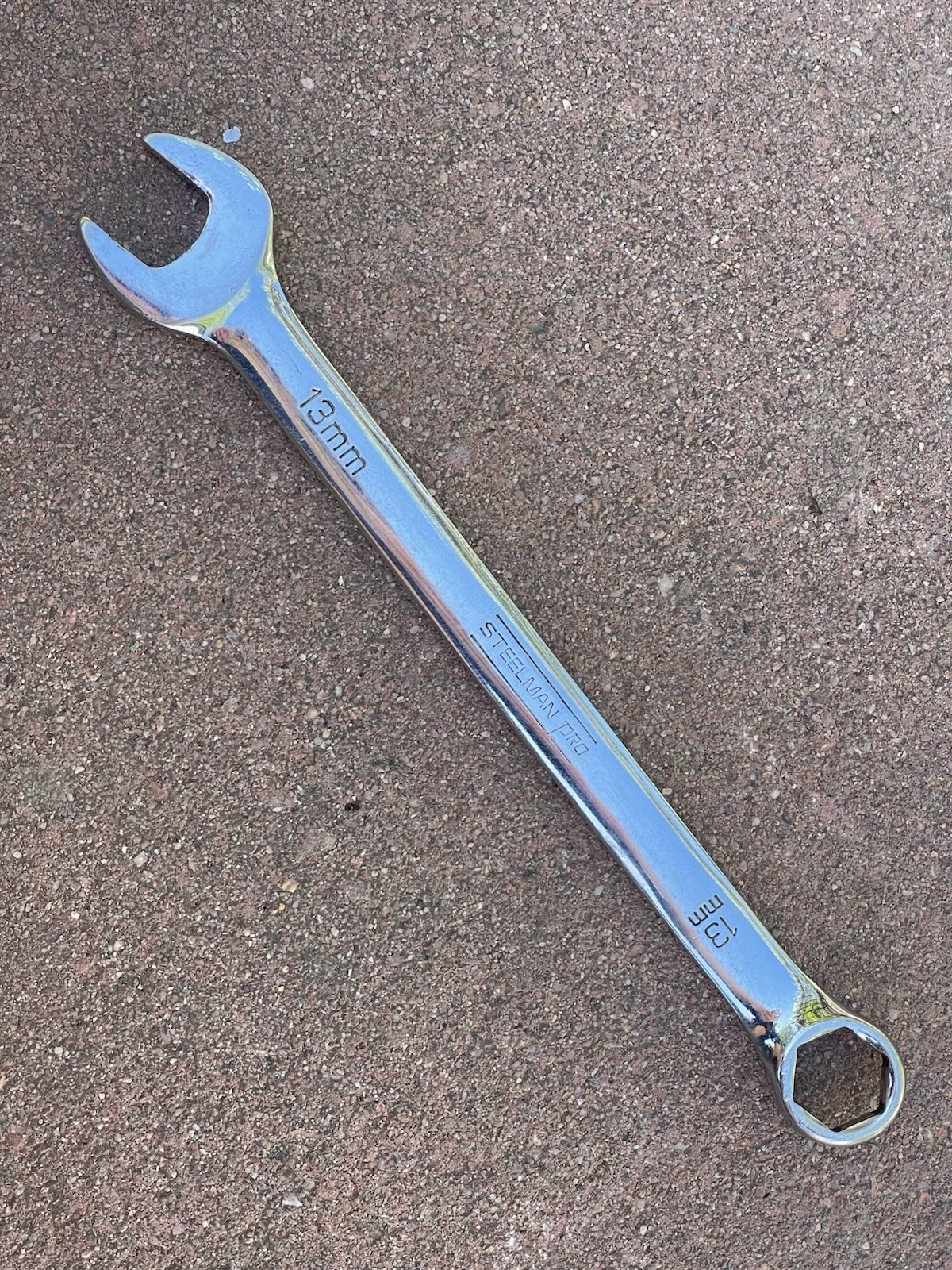 STEELMAN PRO 13 mm Combination Wrench 6-Point Box 78338 nice USED