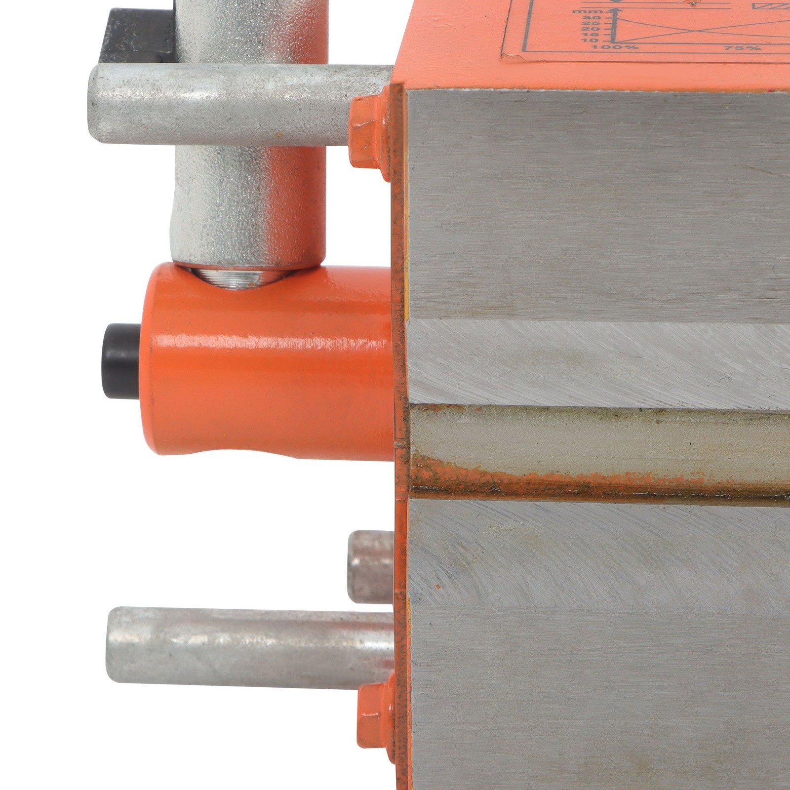 1320LBS 600kg Steel Magnetic Lifter Heavy Duty Crane Hoist, 2 Safety Factor