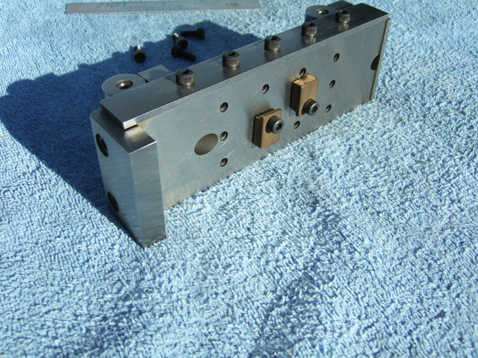 SINE PLATE TAFT-PEIRCE NO BOX 4 RAILS TOOLMAKER MACHINIST GRIND INSPECT EDM MILL