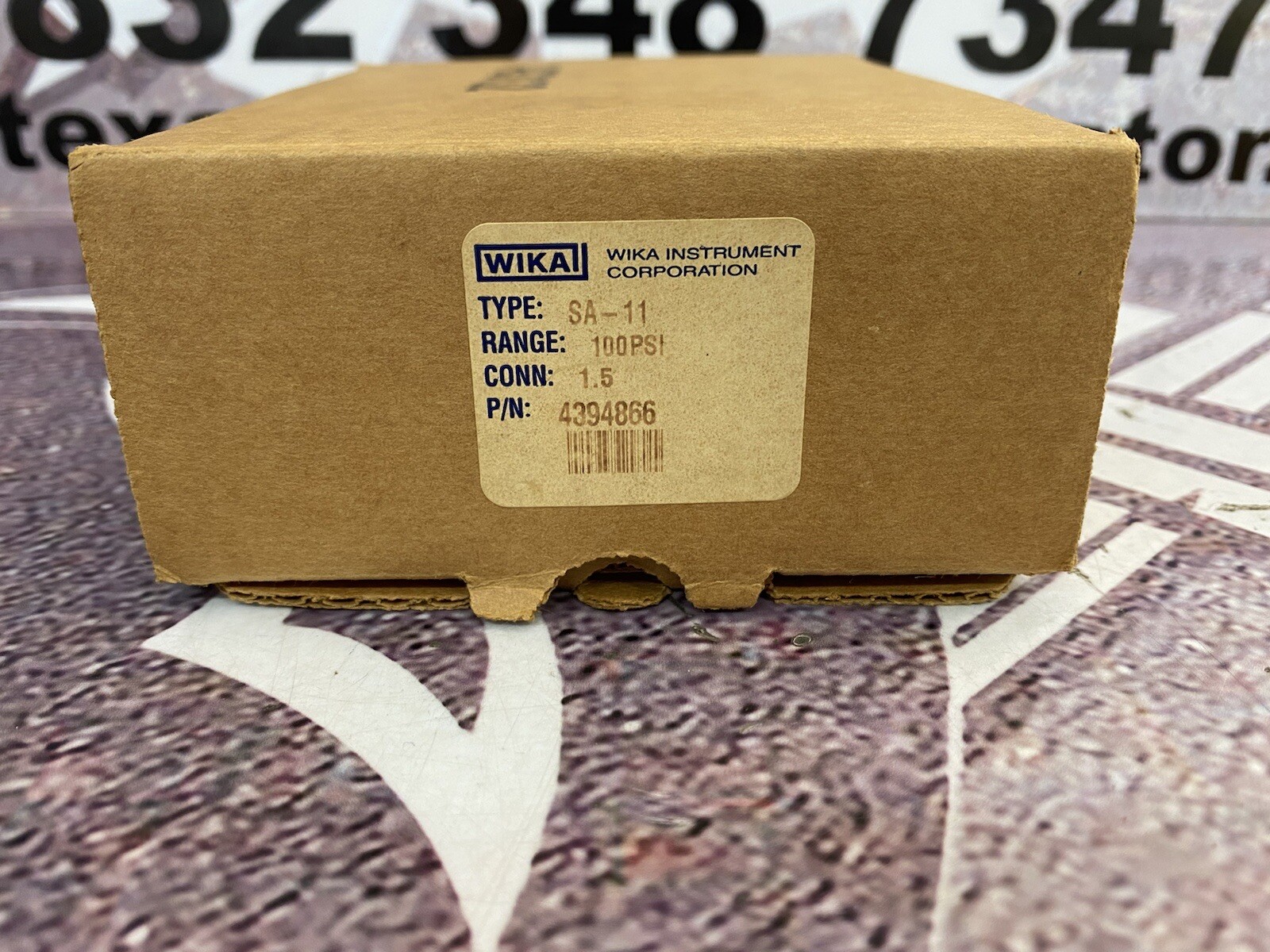 Wika SA-11 Pressure Transmitter 0-100PSI 10DC 30V