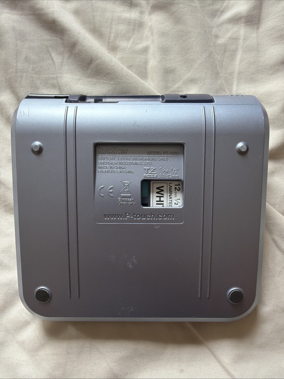 Brother P-touch PT-1280 Electronic Label Maker – Tested & Working No Cable