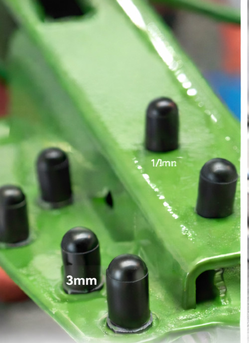 3mm Silicone Vacuum Caps Blanking Caps Masking Caps Tubing Caps Black