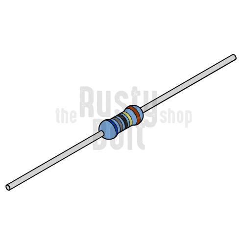 Resistors – 1/4 w (0.25 watt) – 68 ohm – 1% Tolerance – Metal Film – New