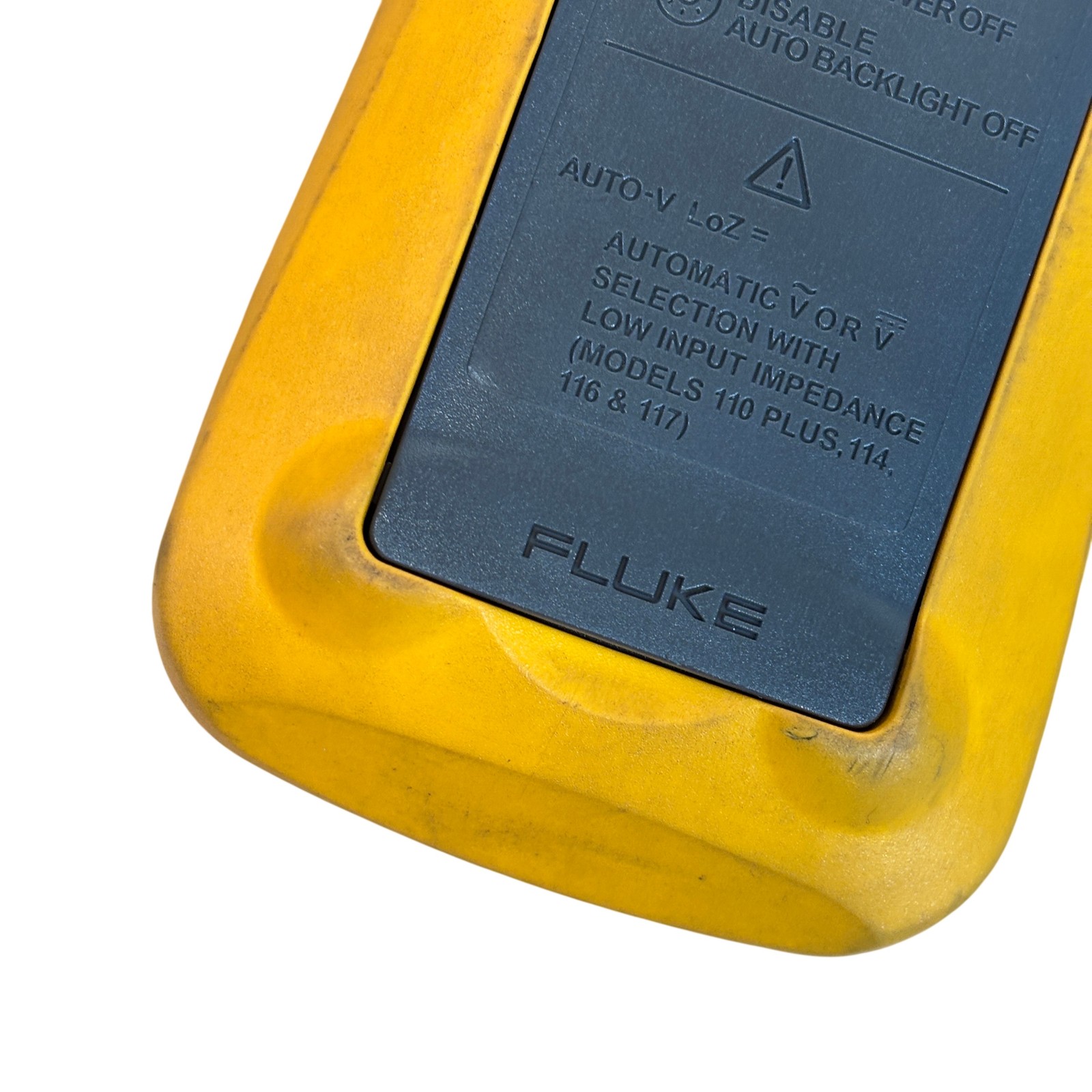 Fluke 115 Yellow & Black CAT III 600-Volt 20-Amp True RMS Digital Multimeter
